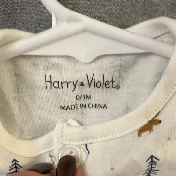 Kids Matching Set‎ - White and Blue - Picture 2 of 3